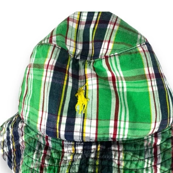 Polo by Ralph Lauren Green and Yellow Bucket Hat - Picture 2 of 8